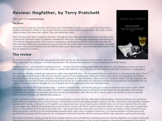 reviews/hogfather screenshot
