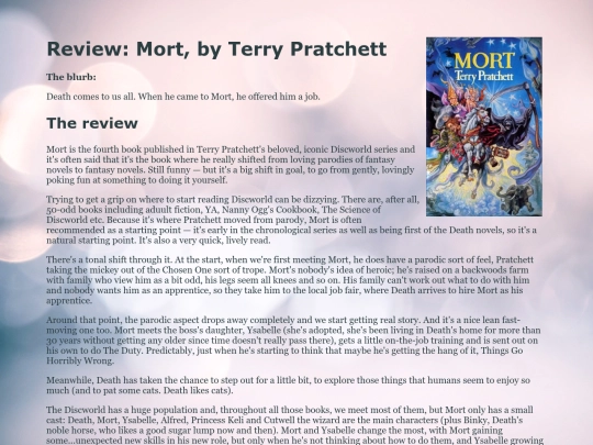 reviews/mort screenshot