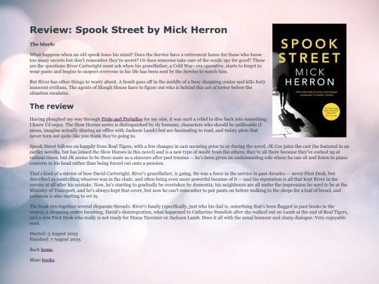 reviews/spookstreet screenshot