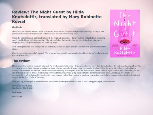 reviews/thenightguest screenshot