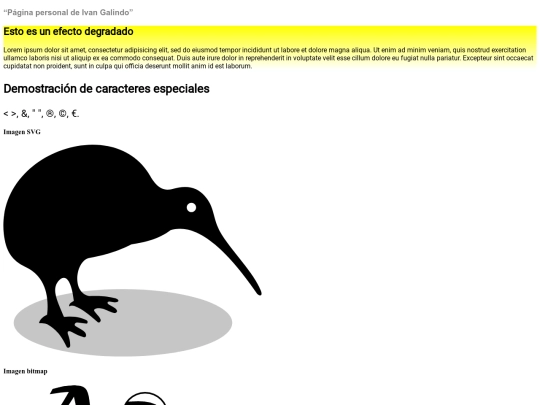 HTML5Obligatorio screenshot