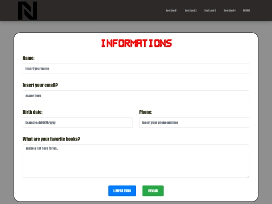 forms screenshot