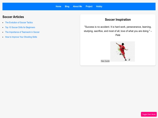 hobby screenshot