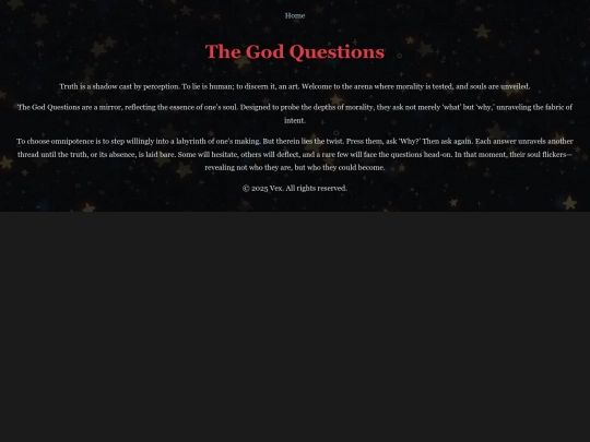 God_Questions screenshot