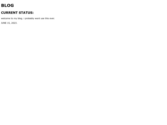 blog screenshot