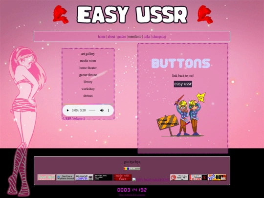 links screenshot