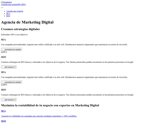 semantica screenshot