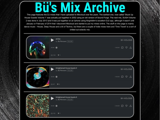 mixarchive screenshot