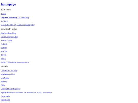 mylinks screenshot