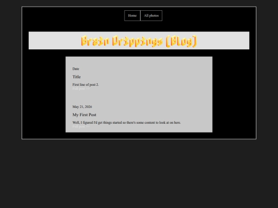 blog screenshot