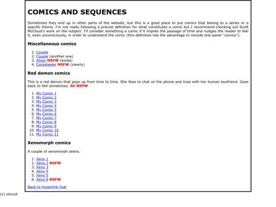 comics screenshot