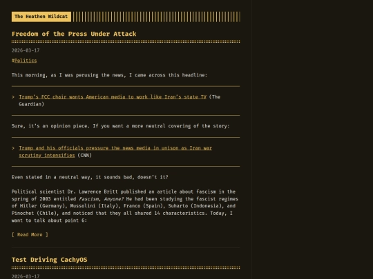 posts screenshot