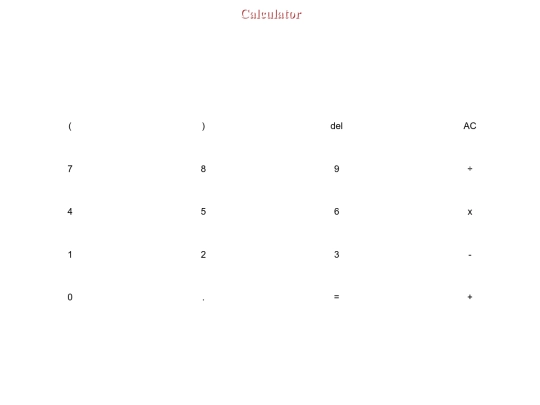 Calculator screenshot