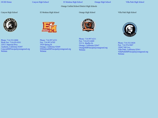 OCHS screenshot