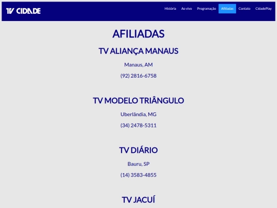 afiliadas screenshot