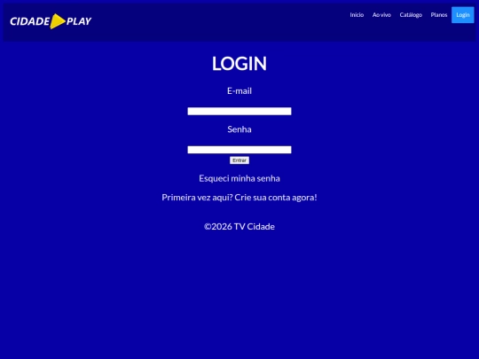 cidplay_login screenshot