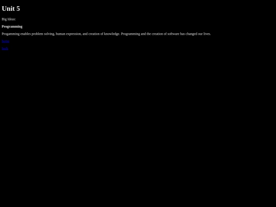 Unit5 screenshot