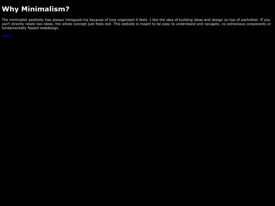 minimalism screenshot