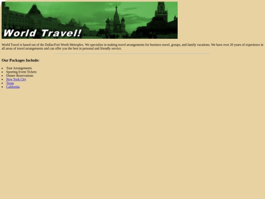 WorldTravel screenshot