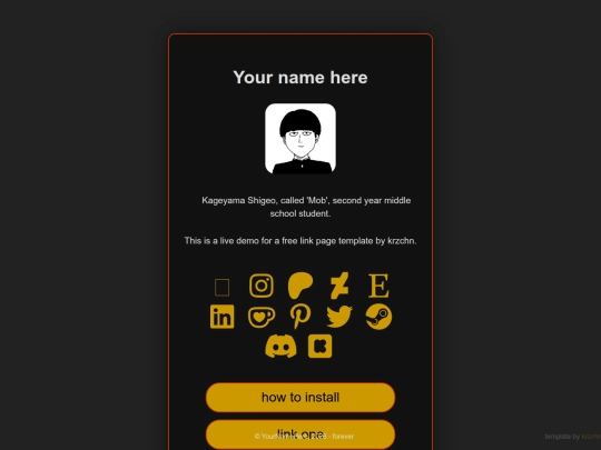 digicard-template screenshot