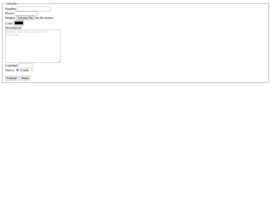Articulo/articulo screenshot