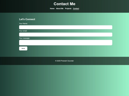contact screenshot