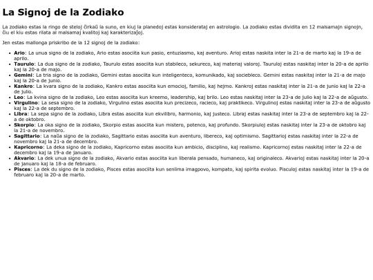 zodiac screenshot