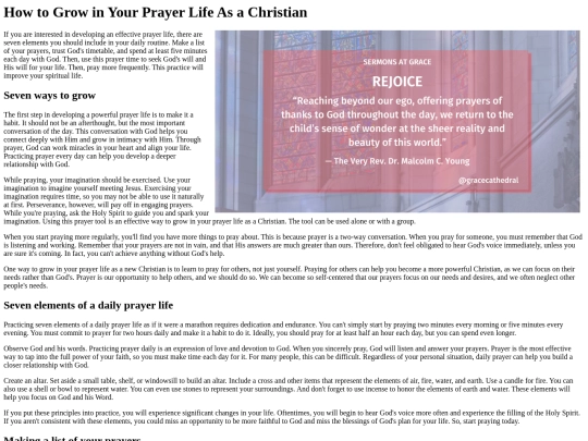 how-to-grow-in-your-prayer-life-as-a-christian screenshot
