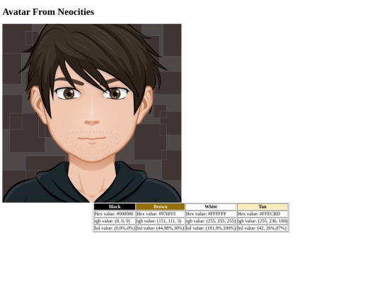 color-image-assignment screenshot