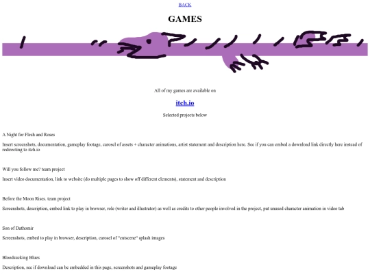 games screenshot