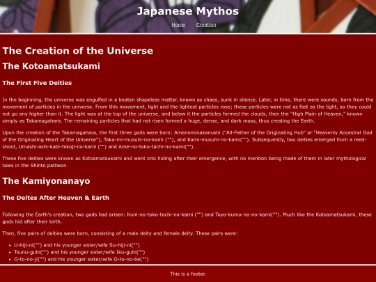 Sub-Pages/creation screenshot