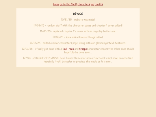 log screenshot