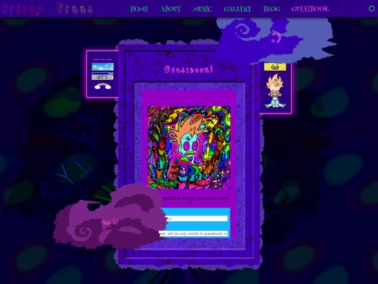 guestbook screenshot