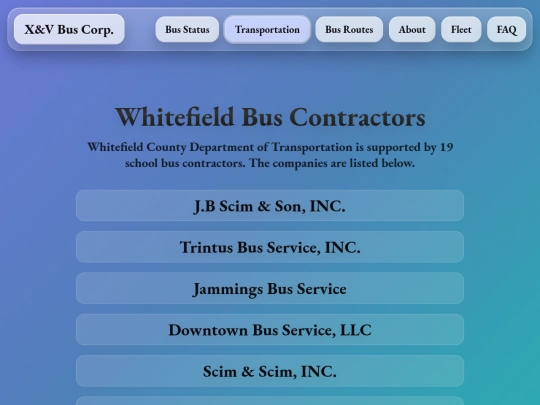 transportation screenshot