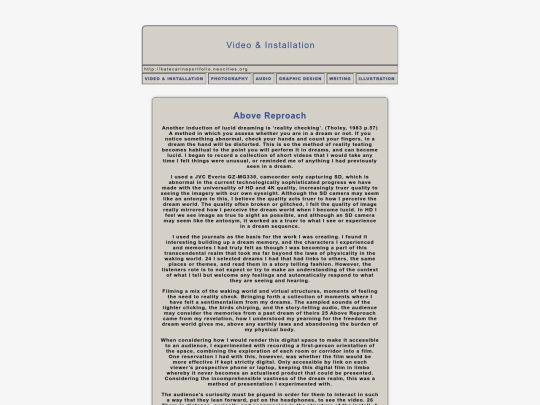 commentary/reproach screenshot