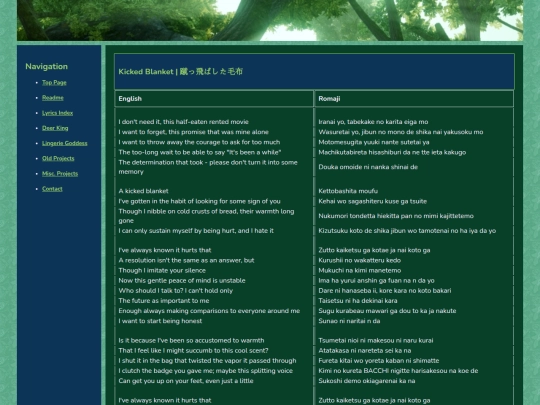 lyrics/zutomayo/kettobashita-moufu screenshot