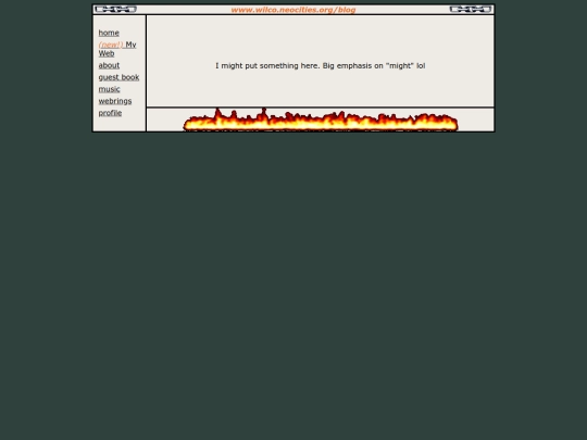 blog screenshot