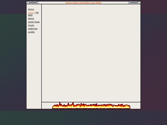 links screenshot
