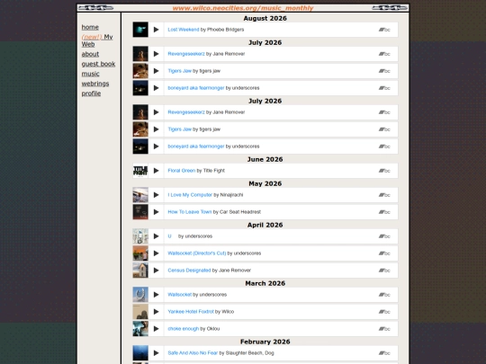 music_monthly screenshot