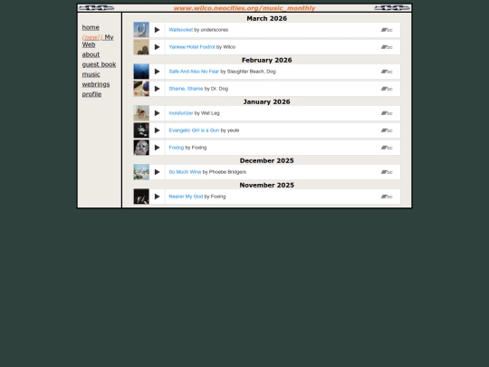 musicmonth screenshot