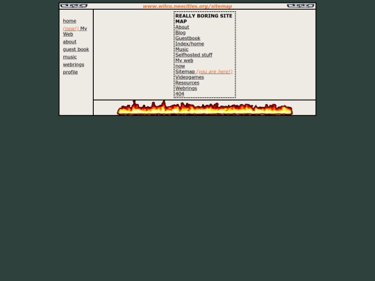 sitemap screenshot