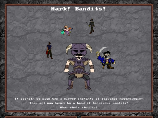 pages/bandits screenshot