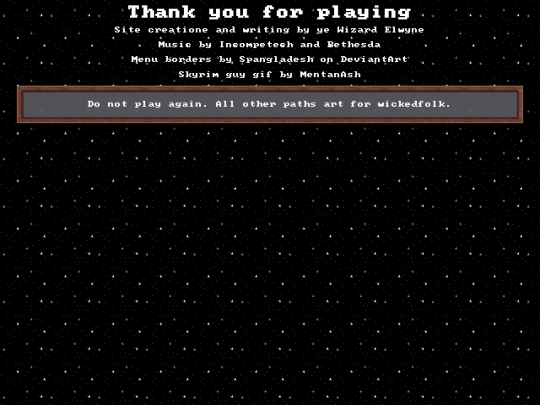 pages/credits screenshot