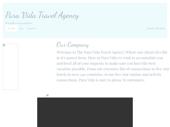 travelagency screenshot