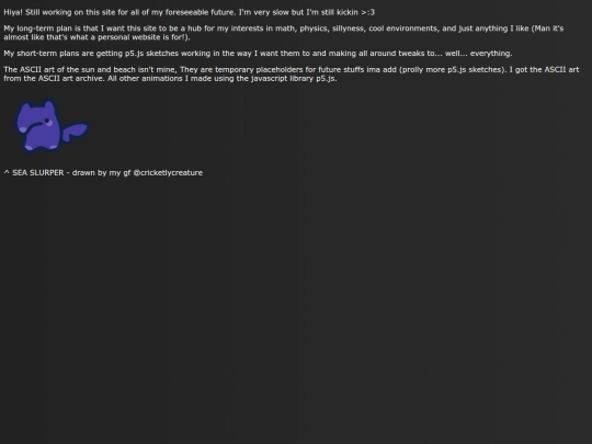 site-info screenshot