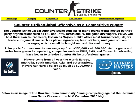 eSports screenshot