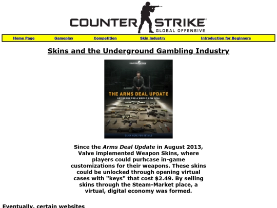 gamblingANDskins screenshot