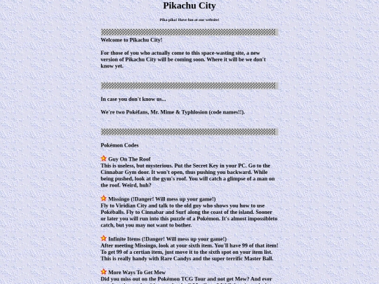 original/pikacity screenshot