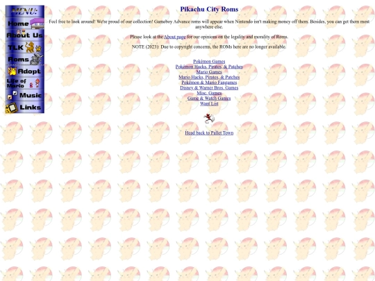 roms screenshot