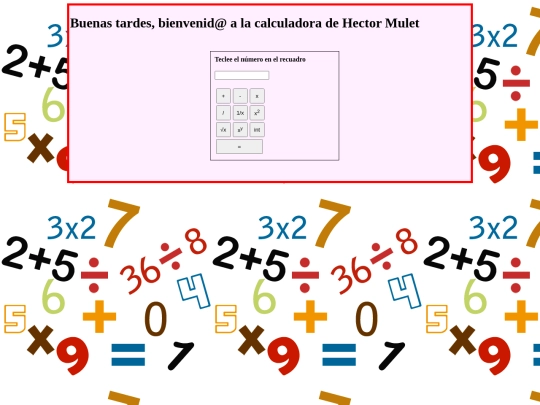 calculadora screenshot